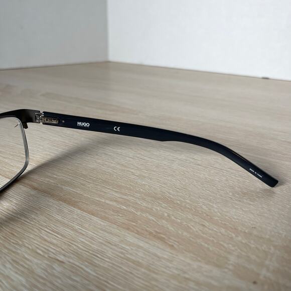 Hugo Boss HG1015 FRE Eyeglasses Gray Frames 54-18-145 - Picture 6 of 8